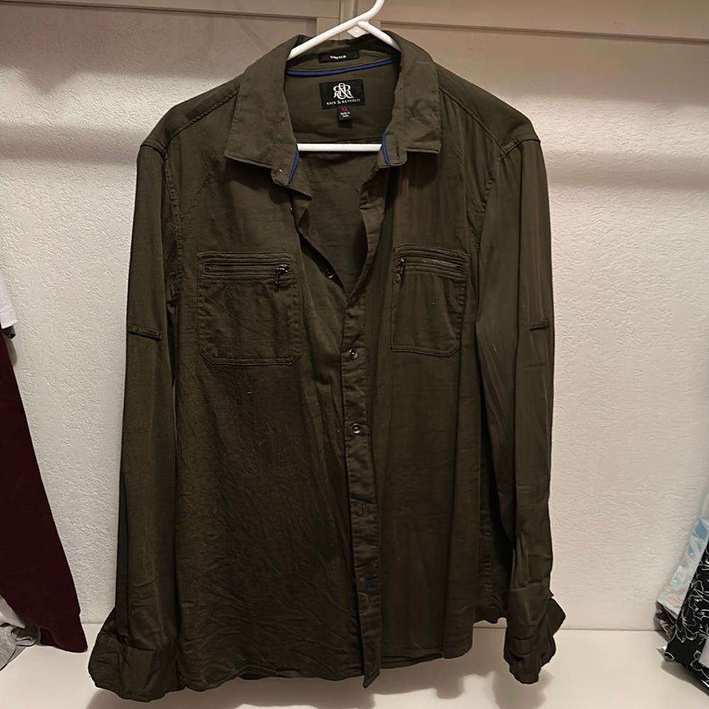 Rock & Republic XL Stretch Buttondown